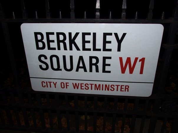 Berkeley Square Sign