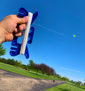 flying a kite